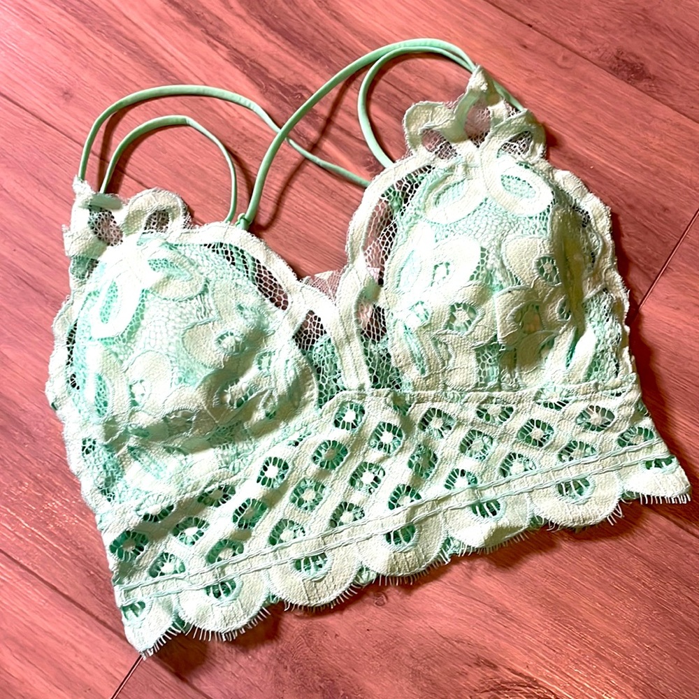Mint bralette NWOT